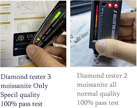 Amazon | オーバルカット 3x5-10x14mm 1ct 2ct 5ct モアッサナイト